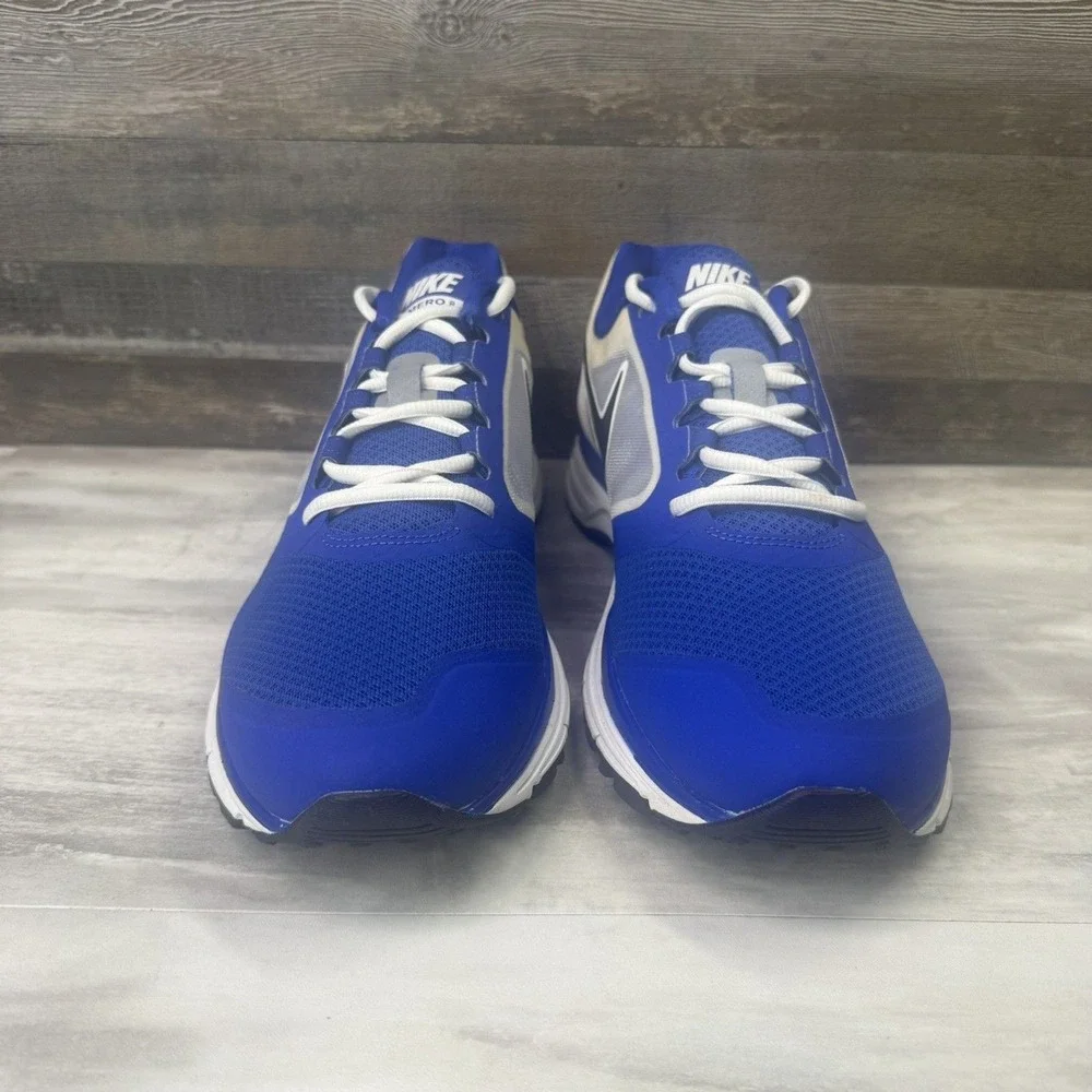 Nike Zoom Vomero+ 8 Men's Size 11.5 Blue White Running Shoes Sneakers 582784-401